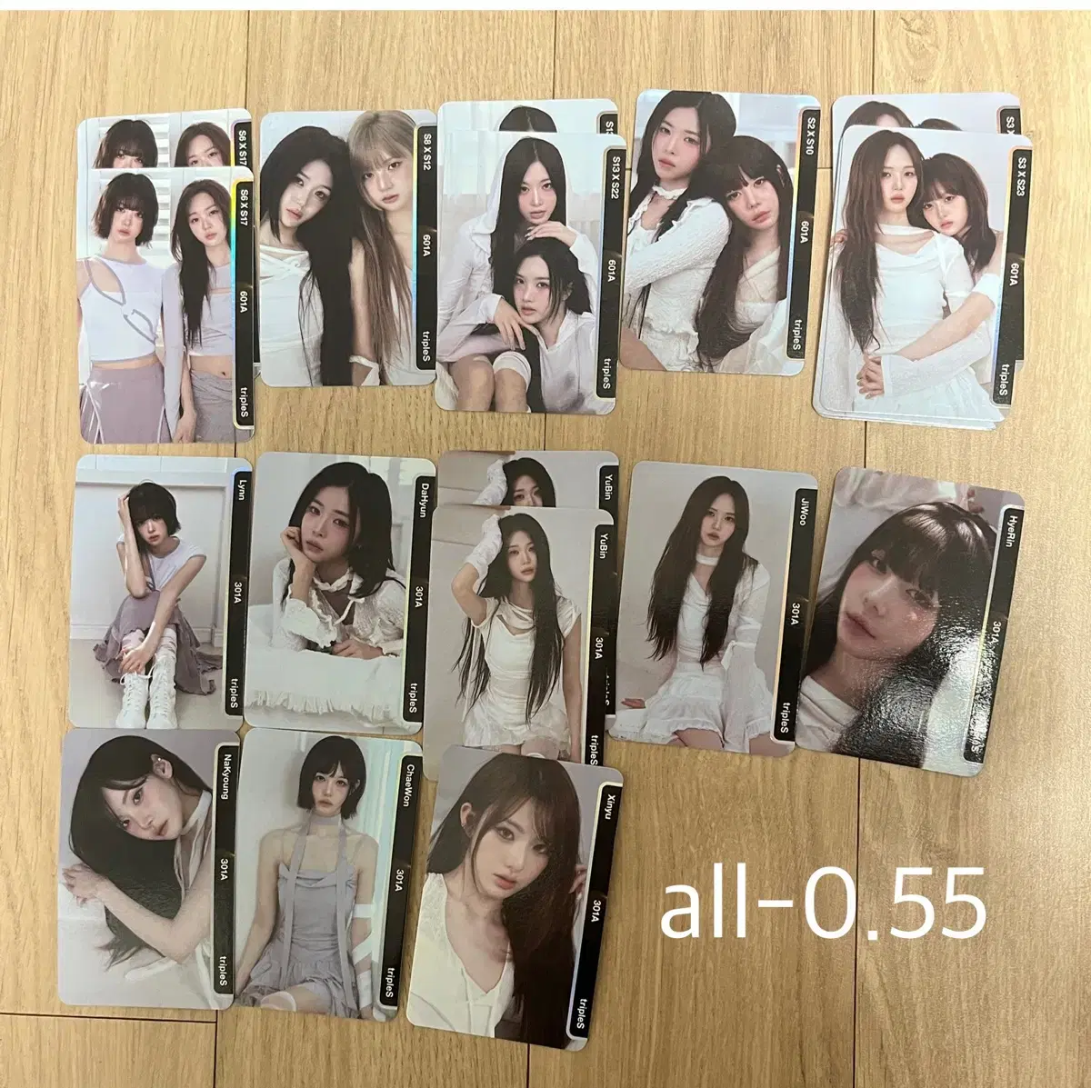 tripleS OMA ASSEMBLE26 未開封 10枚セット 트리플에스 assemble26 oma 실물 양도 tripleS | 브랜드 중고거래